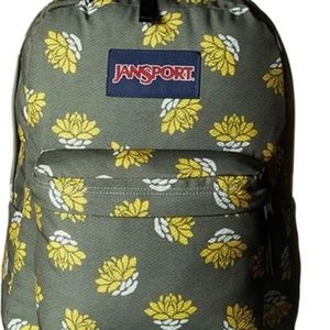 NEW JanSport SuperBreak Floral Backpack